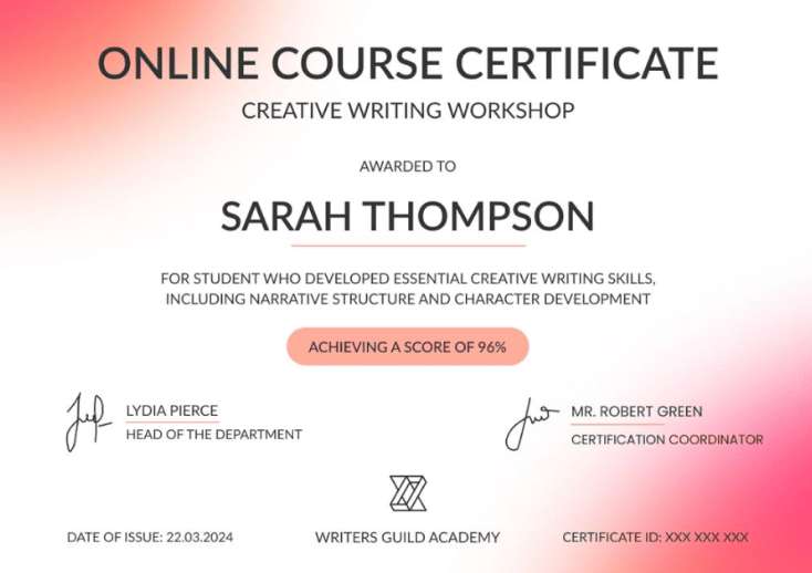 Certificate of Applied Skills