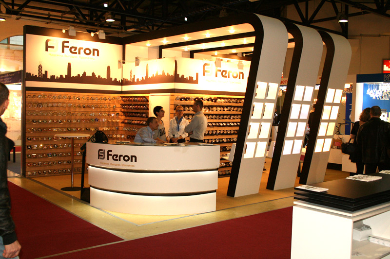 Эксклюзивный стенд для компании "feron"