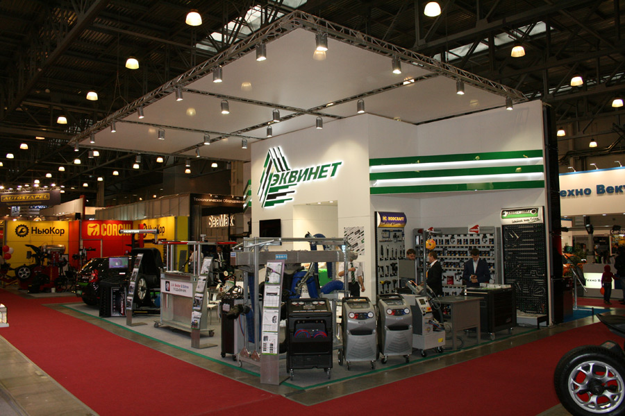 Эксклюзивный стенд для компании "ЭКВИНЕТ"