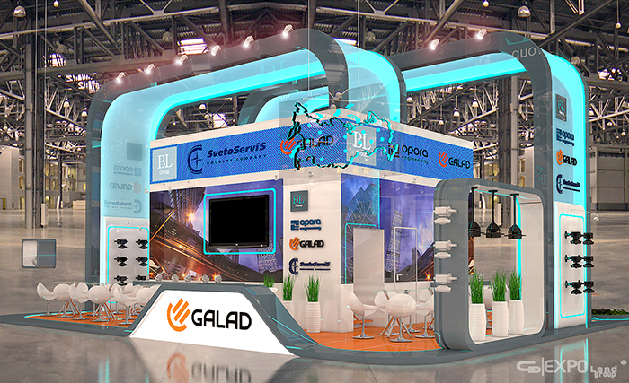 Эксклюзивный стенд для компании "galad"