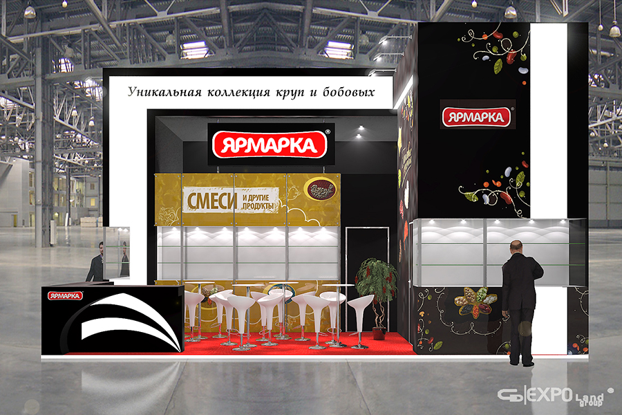 Эксклюзивный стенд для компании "ЯРМАРКА"