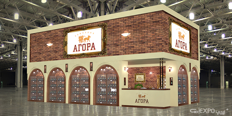 Эксклюзивный стенд для компании "Агора"