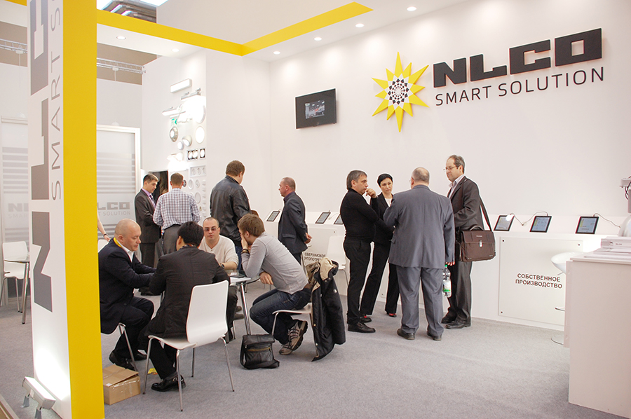 Эксклюзивный стенд для компании  "Новый Свет" ("NLCO")