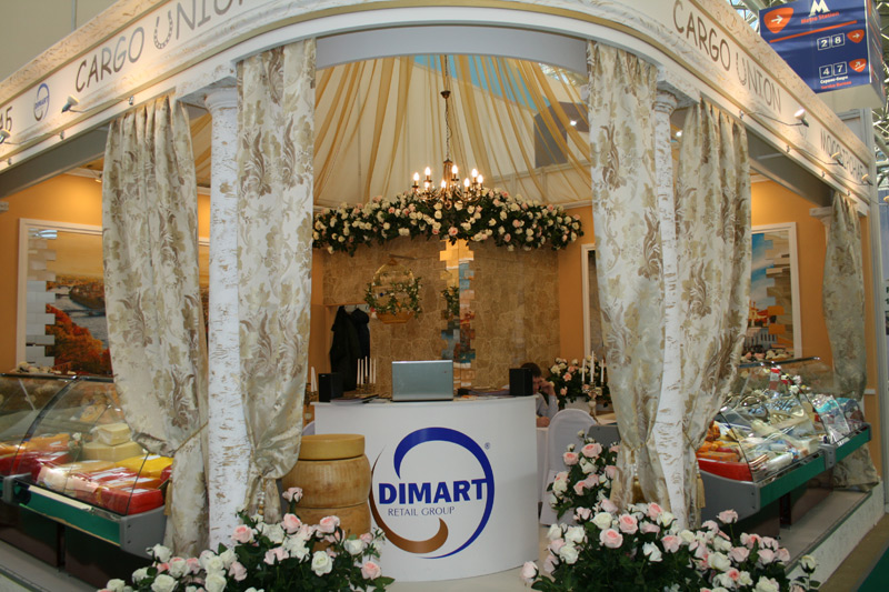 Эксклюзивный стенд для компании "ДИМАРТ"