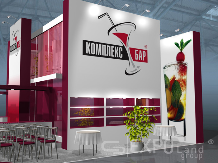 Эксклюзивный стенд для компании "Комплекс Бар"