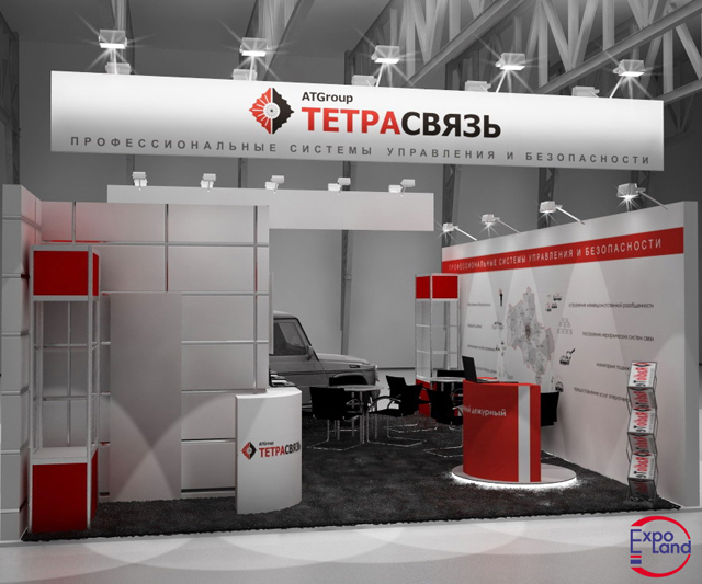 Эксклюзивный стенд для компании "ТЕТРАСВЯЗЬ"