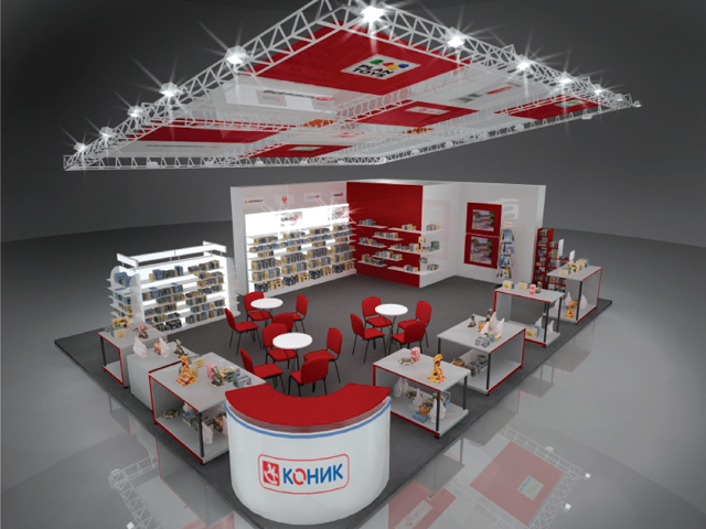 Эксклюзивный стенд для компании "Коник"