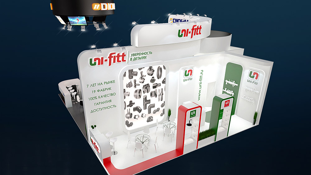 Эксклюзивный стенд для компании "DuimUnifit"