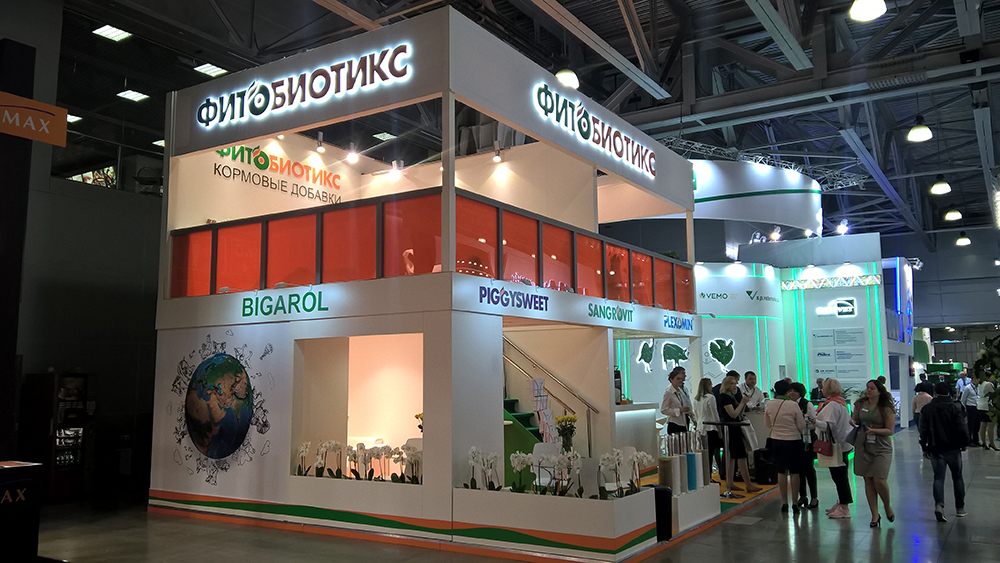 Эксклюзивный стенд для компании "ФИТОБИОТИКС"