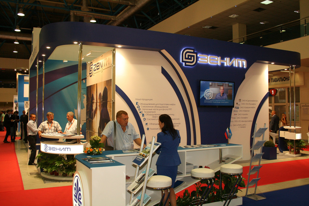 Эксклюзивный стенд для компании "ЗЕНИТ"